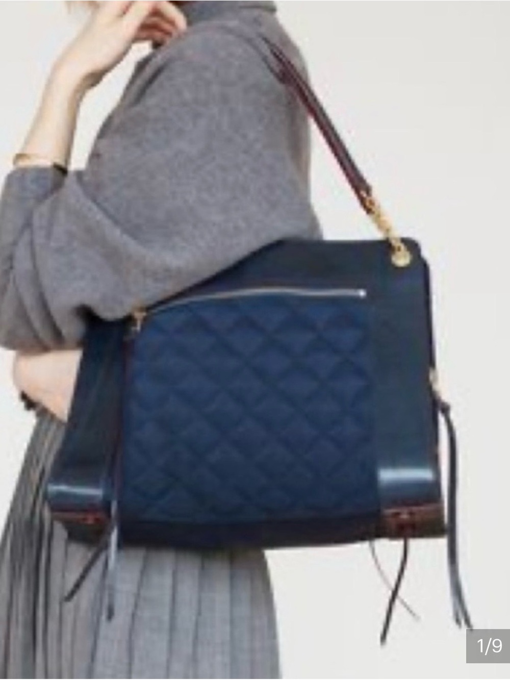 MZ Wallace quilted shoulder bag purse